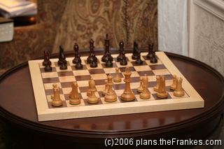 Three-Hour Project: Wooden Chess Board 