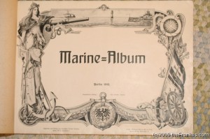 Marine Album Title Page - Berlin, 1910