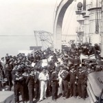 Sonntagsmusik auf S.M.S. Gneisenau