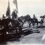Abnahme einer Parade durch den Kronprinzen, Indien