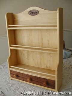 Wooden Spice Racks