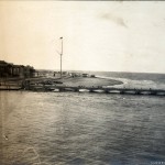 Gneisenau031c Suez Kanal, Einfahrt bei Port Said