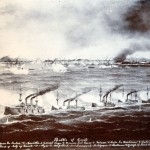 Gneisenau041c Gemäldeaufnahme: Battle of Cavite, Philipinen