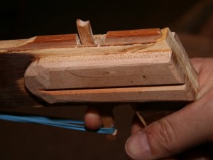 Rubber Band Gun Trigger Mechanism