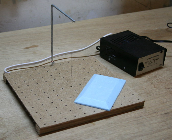 Building a hot-wire foam cutter