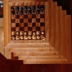 Bouscal Chess Boards, stacked