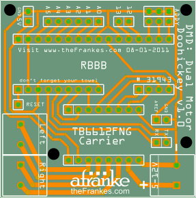 DMD: Dual Motor Doohickey v1.0 - A flexible motor controller